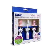 Difaş Baby Med Bebek Ağız Bakım Seti Pembe