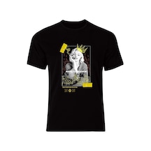 Marilyn Monroe Baskılı Tişört Fame Stoned Gang Collection New Season Tshirt SIYAH