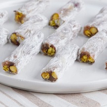Bulutlar Kuruyemiş Antep Fıstıklı Fitil Lokum Kg 500 Gr