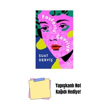 Fosforlu Cevriye Özel Baskı Ciltli + Yapışkanlı Not Kağıdı