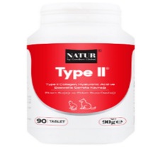 Type Iı Tip 2 Kolajen Kedi Köpek Eklem Güçlendirici 90 Tablet Topallama & Kıkırdak Bakımı