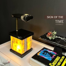 Lüks Mermer Standı Led Işıklı Eşsiz Dekor- Mükemel