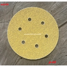 Würth Sahara 150mm Yapışkanlı Zımpara Araç Kuru Zımpara Kağıdı 5 Adet