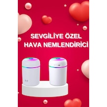Sevgiliye Hediye Led Işıklı Hava Nemlendirici Usb Şarjlı Sevgiliye Özel Çok Renkli