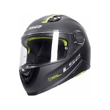 Ls2 Kid Kapalı Çocuk Mat Siyah Motosiklet Kaskı