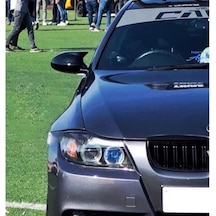 Bmw E90 3 Serisi Batman Yarasa Ayna Kapağı Piano Black 2004-2008