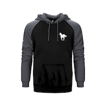 Deftones White Pony Logo Gri Renk Reglan Kol Kapşonlu Sweatshirt Gri