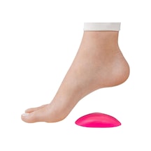 Düz Taban Rahatsızlığı Olanlar İçin Pembe Renk, Kendinden Yapışkanlı Yumuşak Jel Silikon Ark Desteği Sağ V Genel
