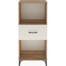 Arges Dolap Tek Raflı Tek Çekmeceli 60x30x134 Çam-aytaşı Çam