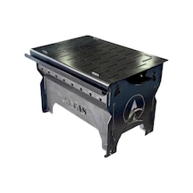 Altaş Mangal 2 Mm El Yapım Mangal Taşımalı Sökmeli Mangal Soba Inox