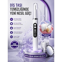 Diş Eti Sensörlü 500mah Şarjlı 5 Modlu Ultrasonik Akıllı Diş Taşı Plak Temizleme Cihazı