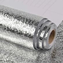 5 Metre Alüminyum Folyo Yapışkanlı Mutfak Koruyucu Çok Renkli