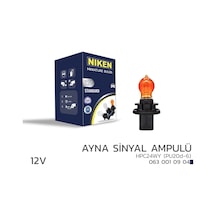 Niken 12v Hpc24wy Ayna Sinyal Ampulü Pu20d-6 Amb 10 Lu