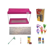 Kanki Pet KP5018 Ekonomik Hazır Set Pembe 50 CM