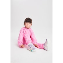 Vicco Gelato Kız Çocuk Cırtlı Simli Işıklı Spor Ayakkabı 346.25y.177 LİLA Lila