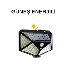 Solar Sensörlü Duvar Lambası Bahçe Lambaso Parlak Beyaz Işık Suya Dayanıklı 98191501