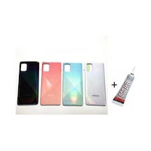 Samsung A51 A515 Arka Batarya Pil Kapağı Siyah B7