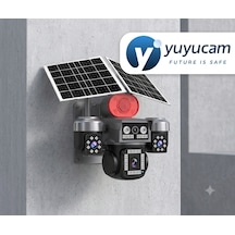 4g Solar Panelli 4 Kameralı Güvenlik Kamerası