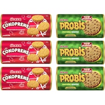 Ülker Çokoprens 10'lu 300 Gr & Probis 10 Lu 280 Gr 6 Lı Karma Paket