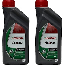 Castrol Actevo 20W-40 4T Motor Yağı 2 x 1 L