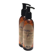 Adam&eerkeklere Kadınlara Özel Sade Vücut Masaj Yağı Pure Edible Massage Oil 125ml 2 Adet