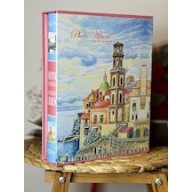 Rabsev Rs022 Fotoğraf Albümü 10x15cm 200 Fotoğraf Kapasiteli Yaz Esintisi Desenli Kutulu Albüm