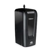 Flosoft Hazneli Fotoselli Sabun Ve Dezenfektan Dispenseri Aparatı - Duvara Monte - 1000 Ml. - Siyah Siyah