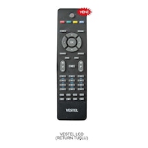 Return Tuşlu Vestel Uyumlu Lcd Kumandası