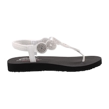 Skechers Kadın Sandalet 31755-wht Çok Renkli