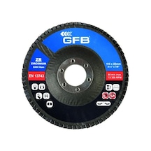 Gfb 10 Adet Zirkonyum Flap Disk Zımpara 115 MM-120 Kum