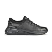 Ziya, Erkek Hakiki Deri Sneaker 153423z704 Siyah 153423z704 000 Siyah