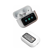 Dokunmatik Ekranlı Bluetooth Kulaklık Tws İos Android Tüm Telefonlara Uyumlu Kulaklık - Diğer
