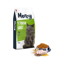 Mercy Tavuklu Yetişkin Kedi Maması 15 KG