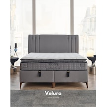 Trendy Ped Tek Kişilik Yatak Baza Başlık Seti 140 X 200 140 x 200 CM