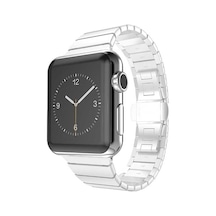 Watch 40mm Uyumlu Krd-16 Seramik Nrtk Kordon-beyaz