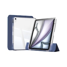 Apple Uyumlu iPad Air 11 2024 Kılıf Magnetik Ayrılabilen Airbagli Sliding Tablet Kılıfı