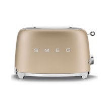 Smeg TSF01 2 Dilim Ekmek Kızartma Makinesi Mat Altın