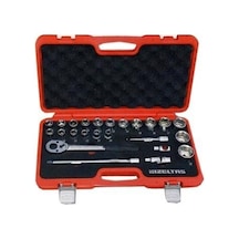 İzeltaş 24'lü Lokma Anahtar Takımı 1/2'' u Kolsuz