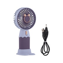 Mini Taşınabilir Fan Ayrılabilir Telefon Tutucu Özellikli Stand Sevimli Tasarımı Küçük Vantilatör Usb Şarj Edilebilir Sevimli Ayı Taşınabilir Yelpaze Şarjlı Vantilatör 5v Rüzgar Hızı Masaüstü