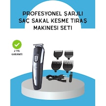 Mey İthalat Ergonomik Profesyonel Tıraş Makinesi Saç Sakal Kesme Ve Düzeltme