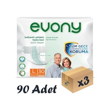 Evony Bel Bantlı Yetişkin Hasta Bezi L 3 x 30'Lu