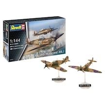 Revell Starter Kit Uçak Spitfire Mk.ıa Hurricane Mk.ı 73771