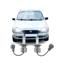 Opel Corsa B Led Xenon Oto Ampul Photon Zero H4