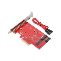 Wozlo M.2 Nvme Ngff B+m Key Ssd To Pci-e X4 Express Kart 4x Çevirici Dönüştürücü