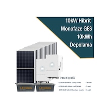 10kw Monofaze Hibrit Sistem 1