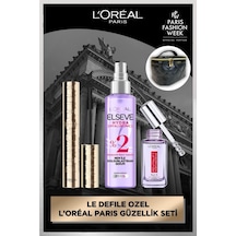 L'Oréal Paris Panorama Maskara + Elseve Hydra Serum + Revitalift Filler Göz Serumu + Çanta