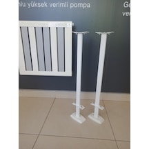 Radyatör Yere Montaj Ayağı 50 Cm 500 Lük Radyatör Içi̇N 1 Set