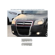 Ebal Otomotiv Fiat Doblo Krom Ön Panjur 2 prç. 2006-2010 Arası P. Çelik