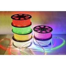 220 Volt 3Çipli Silikonlu Led Her Renk(5 Metre)
