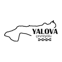 Yalova Çevreyolu Sticker 12 9 Cm